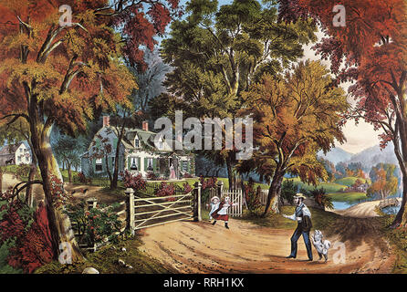 Home, Sweet Home. Stock Photo