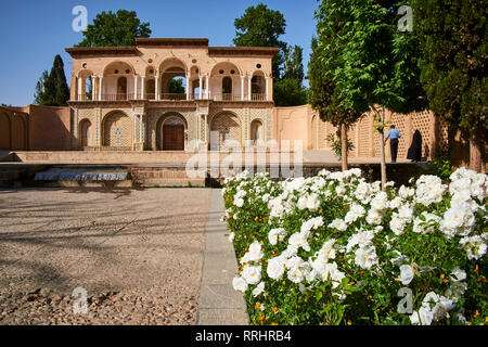 Shazadeh Garden, Kerman Province, Iran, Middle East Stock Photo