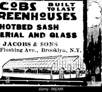 . Florists' review [microform]. Floriculture. BOILERS Very best greenhouse boiler of its size. Will do more Work than any other boiler. Gomes in all sizes. Quickest acting—al- most instantaneous. Offered at our old prices. Order at once. 1299-1828 Flashlnff Ave., Brooklyn, N. ¥. AETNA BRAND TANKAGE FERTILIZER Is the best balanced fertilizer manufactured. Tt contains the ten salts constituting soil. It is giving satisfactory results wherever used. Farmers* and Florists' Fertilizer Co. «09 Exchange Ave., Room S. Tol. Drover Q^2 U. S. YARDS, CHICAOO, ILL. 'Miiiiiiiiiihiiiiiiiiiiiiiiiiiiiiiiiiiii