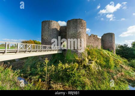 White Castle, Monmouthshire, Wales, United Kingdom, Europe Stock Photo