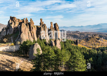 Kaleto Rock Fortress, rock formations, Belogradchik, Bulgaria, Europe Stock Photo