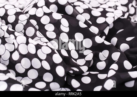 Seamless background with big polka dot pattern. Stock Photo