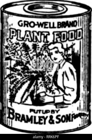 . Florists' review [microform]. Floriculture. Precipitate Bone Phosphate Magic Blood and Bone Pure Pulverized Sheep Manure NATURE'S OWN FERTILIZER Write for Prices and our Instructive Booklet containing Feeding Cliarts. CHICAGO FEED ft FERTILIZER CO. MANUFACTURERS AND DISTRIBUTORS UNION STOCK YARDS CHICAGO IFOR RESULTS USE! Master Brand Prepared Concentrated Nannres THXT ARE NATURK'S MASTER SOIL BUILDERS They will kItb lutihc results and are perfectly adaptable for both oatside and inside growins conditions. MASTER BRAND Piherized Siieep Nanore MASTER BRAND VJBe ind riant Nanire Guaranteed Ana Stock Photo