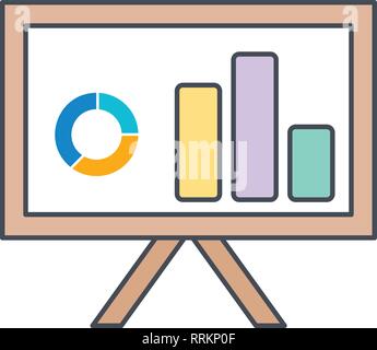 Presentation Vector Icon Sign Icon Vector Illustration For Personal And Commercial Use... Clean Look Trendy Icon... Stock Vector