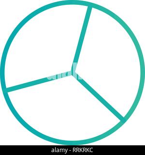 Pie Chart Vector Icon Sign Icon Vector Illustration For Personal And Commercial Use... Clean Look Trendy Icon... Stock Vector