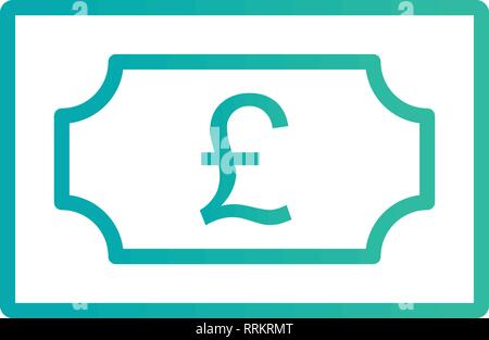 Pound Vector Icon Sign Icon Vector Illustration For Personal And Commercial Use... Clean Look Trendy Icon... Stock Vector