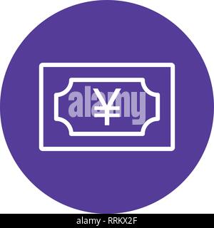 Yen Vector Icon Sign Icon Vector Illustration For Personal And Commercial Use... Clean Look Trendy Icon... Stock Vector