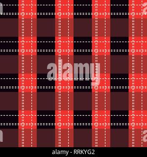 Seamless tartan plaid pattern. fabric pattern. Checkered texture for  clothing fabric prints, web design, home textile eps10 Stock Vector Image &  Art - Alamy