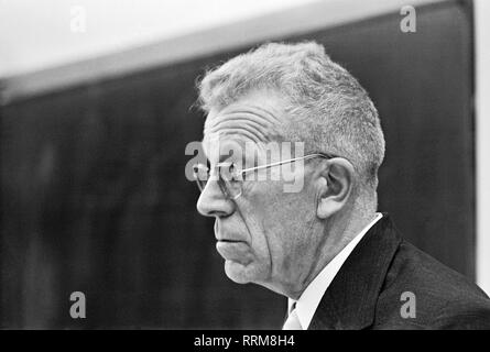 Asperger, Hans, 18.2.1906 - 21.10.1980, Austrian pediatrician and remedail teacher, portrait, at a meeting, circa 1970, Additional-Rights-Clearance-Info-Not-Available