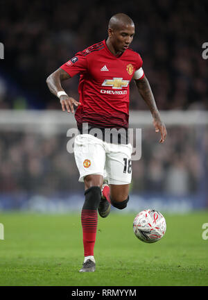 Ashley Young, Manchester United Stock Photo