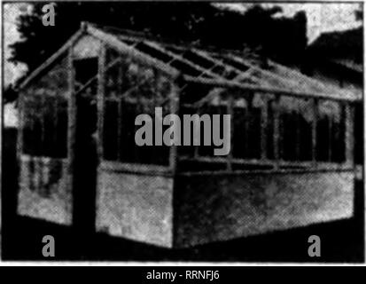 . Florists' review [microform]. Floriculture. Hot-betls Md Gokl-fnaics. With Sunken Path With Plant Benches These Sunlight Sashes as adjusted on the greenhouses are removable at will. They may be transferred to Cold Frames or Hotbeds and are incomparably superior to all others for such use. They are complete in tbemselvea, for they have two layers of glass enclosing an air space that is a better protection than mats and shutters, and does away with buying and using these extra covers. Besides, the plants get all the light all the time and are stronger and earlier, also far more profitable. The Stock Photo