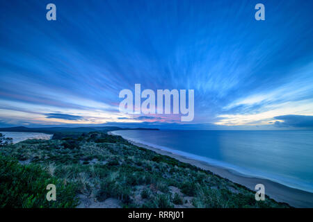 Oceania, Australia, Australian, Tasmania, Bruny Island, The Neck Lookout Stock Photo