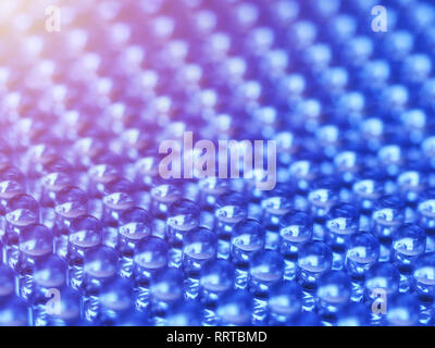 Close up on a grid of an LED array Stock Photo