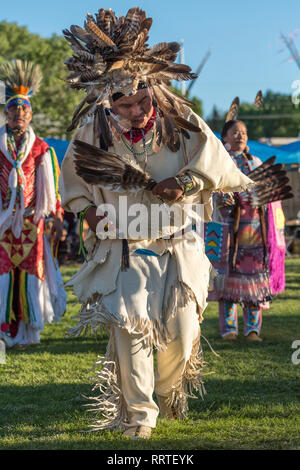 Oregon Pow Wow USA America United States Warm Springs Reservation group ...