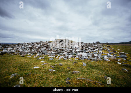 Kilmartin Glen, Temple Wood Stone Circle Stock Photo