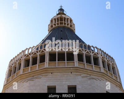 Nazareth, Israel - May 23, 2013: Landmarks of Nazareth, overview of buildings and sights of Nazareth. Stock Photo