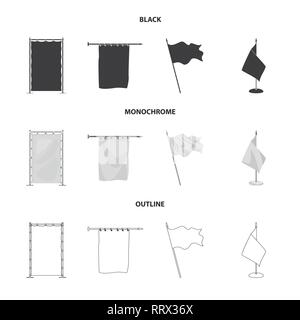 banner,curtain,flag,screen,cloth,clear,flagstaff,wall,hanging,rectangle,silk,fluttering,flying,waving,drape,scenery,country,poster,marketing,stand,texture,presentation,material,media,promotional,textile,fabric,white,blank,canvas,set,vector,icon,illustration,isolated,collection,design,element,graphic,sign Vector Vectors , Stock Vector