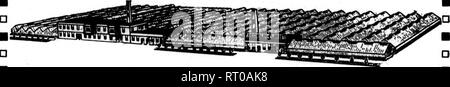 . Florists' review [microform]. Floriculture. 102 The Florists^ Review Mat IB. 1»19. GreenhoDsc Heating Subscribers are invited to write the Editor of this Department with regard to any details of greenhouse heating that are not understood. When information is desired regarding the capacity of boil- era, or the amount of radiation required for a greenhouse, the needed temperatures should be stated in the inquiry, as well as the amount of glass in the side walls, and the dimensions and general arrange- ment of the greenhouses. It is often help- ful, also, to have a sketch showing the location o
