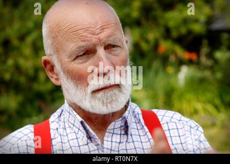 Charles Martell, the High Sheriff of Gloucestershire, a farmer, cheesemaker and distiller. Stock Photo