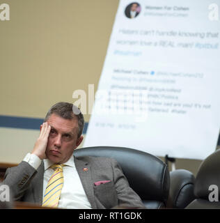 Former President Donald Trump reacts after speaking at a Run GenZ ...