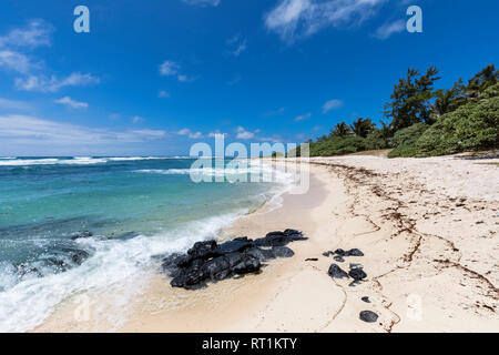 Mauritius, East Coast, Indian Ocean, Flacq, beach Stock Photo