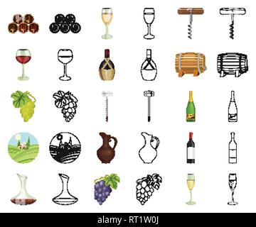 aging,alcohol,alcoholmeter,art,barrel,barrels,bottle,bunch,cartoon,outline,champagne,clay,collection,cork,corkscrew,decanter,design,drink,equipment,fermentation,glass,grape,grapes,harvest,icon,illustration,isolated,jug,lodge,logo,manufacturing,materials,product,production,raw,red,set,sign,storage,symbol,variety,vector,vineyard,vineyards,web,white,wine,yellow Vector Vectors , Stock Vector