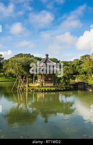 Japan, Okinawa, Shikina-en Garden Stock Photo