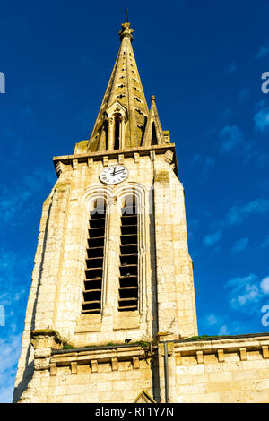 Clocher de l'église Saint-Jacques. - Moissac Tarn et Garonne France 82 Stock Photo