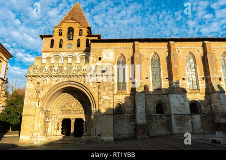 Abbaye saint pierre, Moissac Tarn et Garonne Occitanie France 82 Stock Photo