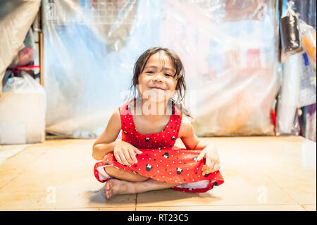 Scenes from an indoor market in Phnom Penh, Cambodia, South East Asia. Stock Photo