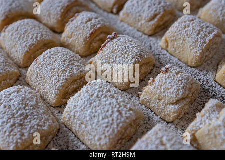 christmas cookies biscuits shortbread marzipan Stock Photo