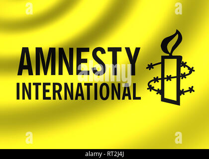 Amnesty International logo Stock Photo