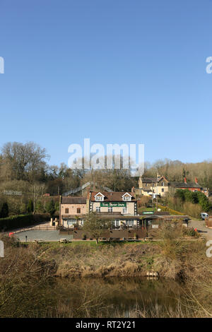 The Ship inn, Highley, Bridgnorth, Shropshire, England, UK. Stock Photo