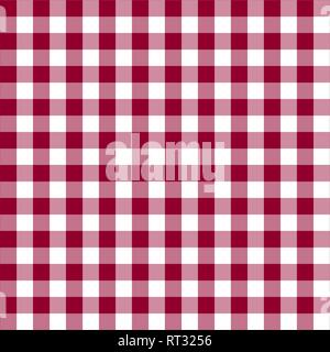 Vector seamless texture with vichy cage ornament Stock Vector