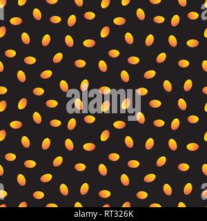 Vector backdrop with small golden elements. Seamkess texture. Stock Vector