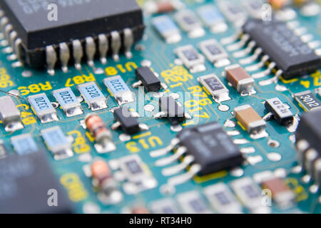 integrated circuit of hard drive Stock Photo