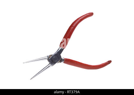 Photo of iron pliers close-up Stock Photo