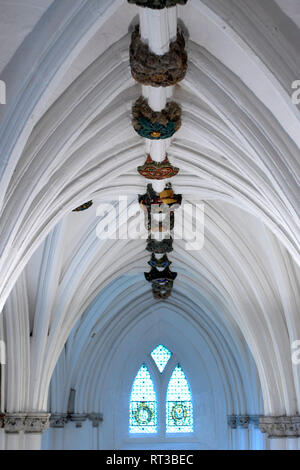 Religious and cultural tourism: Glasgow Cathedral, Scotland, United Kingdom Stock Photo