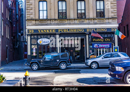 Scenes From Boston Massachusetts Usa Stock Photo - Alamy