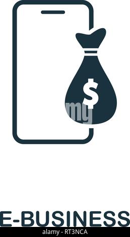 Shopping Line Icon for Web Print - E Business Icon Creative Element Design From Fintech Technology Icons Collection Pixel Perfect E Business Icon For Web Design Apps Software Print Rt3nca 