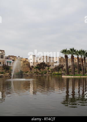 Jnan sbil gardens, Fez, Morocoo Stock Photo