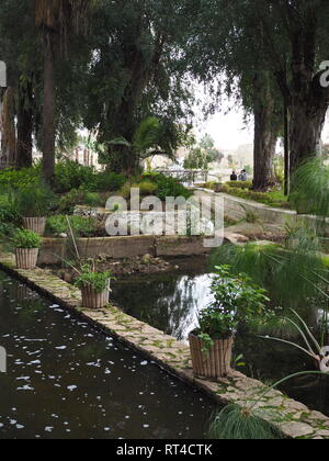 Jnan sbil gardens, Fez, Morocoo Stock Photo