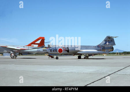 Japanische Luftwaffe JASDF Lockheed F-104J Starfighter Stock Photo