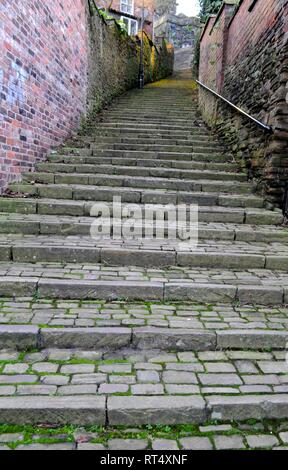 The '108 Steps', Macclesfield, Cheshire, England Stock Photo - Alamy