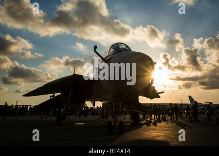 The last flying F-14A of the Islamic Republic of Iran Air Force. Stock Photo