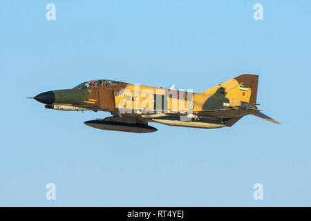 The GRAND FINAL of F-4 IRAN ワッペン An Islamic Republic of Iran Air Force F-4E Phantom in flight