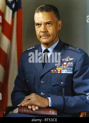 General Benjamin O. Davis, Jr., Commander Of The Tuskegee Airmen During ...