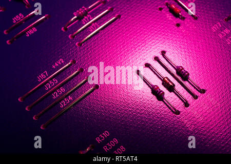 Computer circuit board Stock Photo
