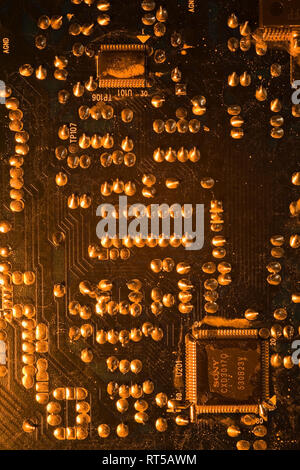 Computer circuit board Stock Photo