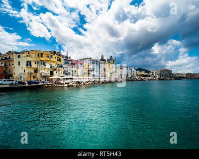 Italy, Campania, Naples, Gulf of Naples, Ischia Island, Ischia, Old town Stock Photo